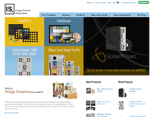 Tablet Screenshot of imagescienceassociates.com